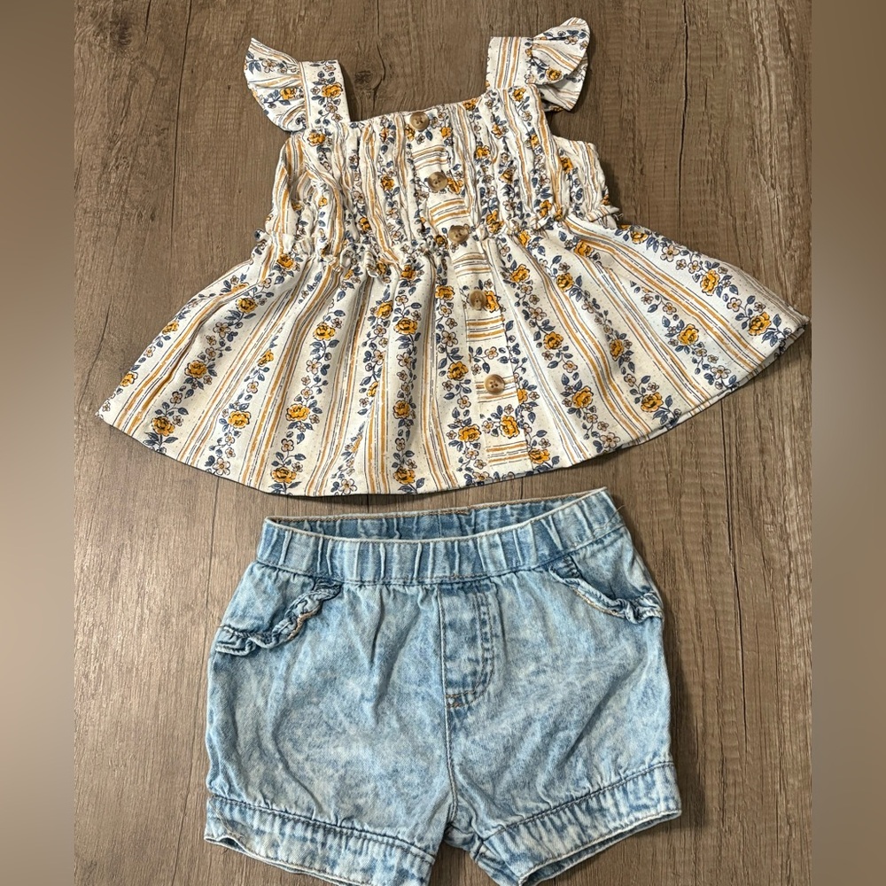 Little Lass 2pc short set